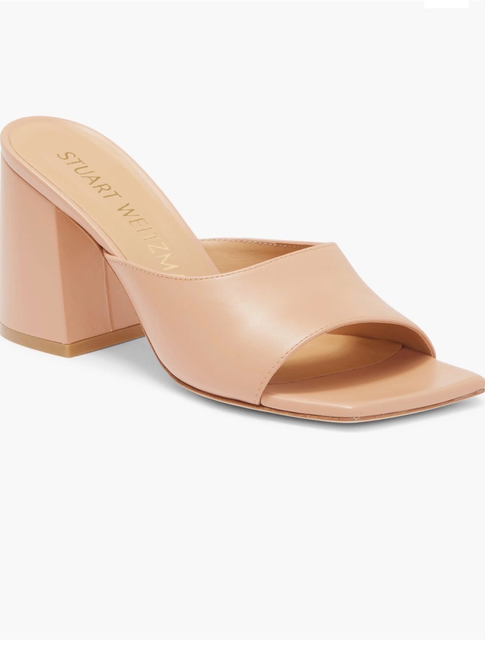 STUART WEITZMAN Tia 85 Flare Block Sandal